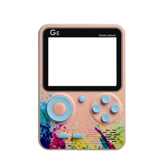 Video Game G5S 3 Inch Display, Retro Portable Mini Handheld Classic for Kids Color Game Player Built-in Games Rechargeable, Portable, TV Output.