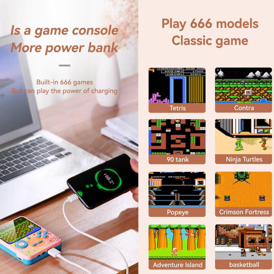 Amazplus G7 Ultrathin Handheld Game Console 3.5Inch HD Large Screen Mini Retro, Bigger Screen, Made For Kids