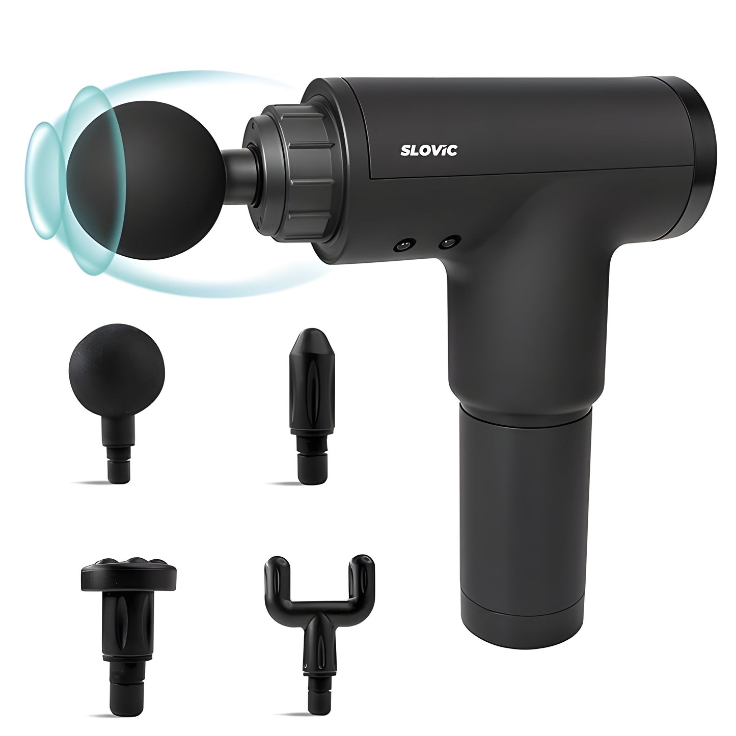 Massager Gun For Full Body Massager [4 Heads] 6 Speed Mode Massager for Full Body Pain Relief.