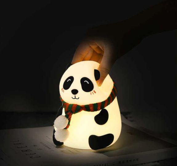 Cute Panda Silicone Lamp ( Random Open Eyes or Close Eyes will come).